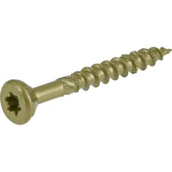 FOR SECURITY DOORS WINDOWS EASY INSTALLATION 4" COPPER ONE-WAY SCREWS 2-PACK